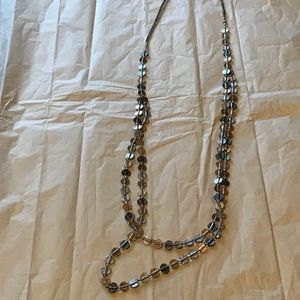 Long double necklace